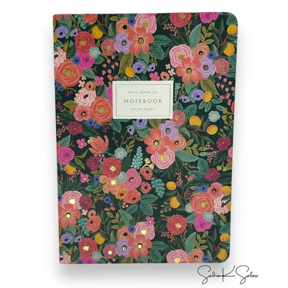 Rifle‎ Paper Co. x Target Garden Party Stitched Notebook